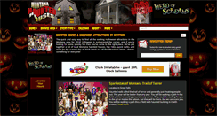 Desktop Screenshot of montanahauntedhouses.com